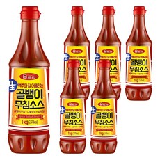 움트리 골뱅이무침소스, 1kg, 6개 1kg, 6개