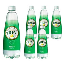 LOTTE 樂天 TREVI 氣泡水, 韓國原裝進口，清爽氣泡水，冰涼口感, 500ml, 6瓶