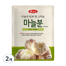 움트리 마늘분, 100g, 2개