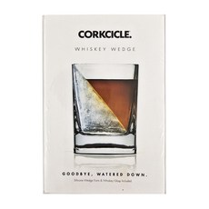 CORKCICLE. 酷仕客 威士忌冰鎮杯 - 單個, 玻璃杯, 矽膠冰塊, 8.5 x 8.5 x 10.5cm, 1個