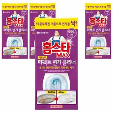 홈스타 맥스 퍼펙트 변기 클리너, 540ml, 4개
