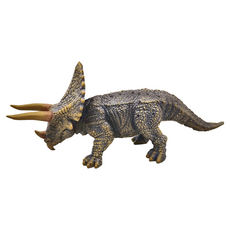 COLLECTA 史前動物系列 三角龍 PVC塑膠動物模型玩具，適用年齡3歲以上, 1個