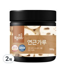 토종마을 HACCP 인증 연근가루, 2개, 300g