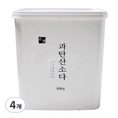 순담 과탄산소다 세정제, 5kg, 4개