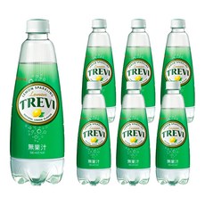 LOTTE 樂天 TREVI 氣泡水, 韓國原裝進口，清爽氣泡水，冰涼口感, 500ml, 7瓶