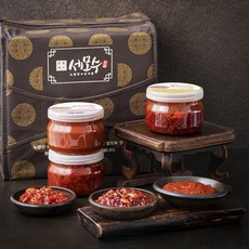 세모수 갈치속젓 400g + 씨앗 오징어젓 400g + 가리비젓 400g 젓갈 선물 세트 2호, 1세트