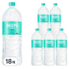 deeps 深層海水 綠色, 2L, 18個