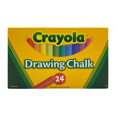 Crayola 繪兒樂 黑板用彩色粉筆, 24支, 24色