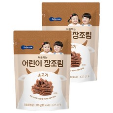 베베쿡 처음먹는 어린이 장조림 100g, 2개