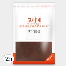 고미네 코코아 분말, 500g, 1개입, 2개