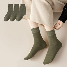 헨센 도톰 중목 양말 3켤레 세트