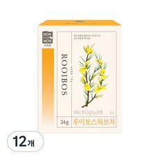 녹차원 루이보스 허브차 20p, 1.2g, 20개입, 12개