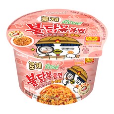 불닭볶음면 로제 큰컵 105g, 1개
