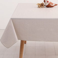 防水防油桌巾，132x228cm, 132 x 228cm, 淺褐十字纹, 1條
