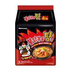 삼양라면 불닭볶음탕면, 4개