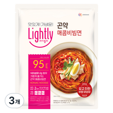 라이틀리 곤약 매콤비빔면 2인분, 433g, 3개