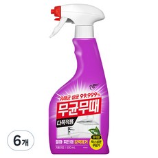 무균무때 다목적세정제, 500ml, 6개