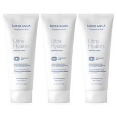 미샤 수퍼 아쿠아 울트라 히알론 클렌징 크림, 200ml, 3개