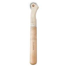 Clover 可樂牌 木柄點線器，鍍鎳鋼/熱塑性樹脂/ABS樹脂/天然木材質, CL21-002, 1個