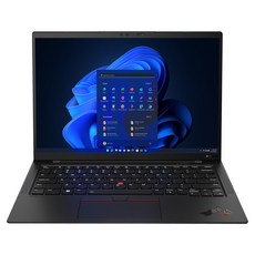 레노버 2023 씽크패드 X1 카본 Gen11 14, 블랙, 코어i7, 512GB, 32GB, WIN11 Pro, 21HMS00200