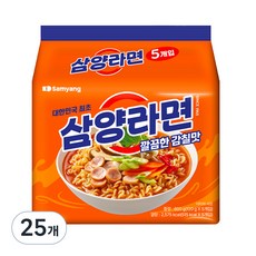 삼양라면, 25개