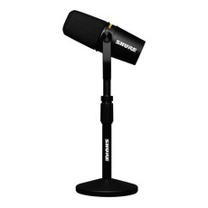 슈어 MV7+ Podcast Kit 팟캐스트 XLR USB-C 하이브리드 듀얼 마이크 + 스탠드 세트