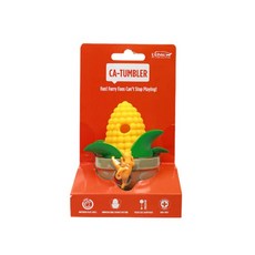L'chic CA TUMBLER不倒翁漏食玩具, 增加親子互動樂趣, 內藏食物增加毛孩興趣, 250g, 玉米, 1個