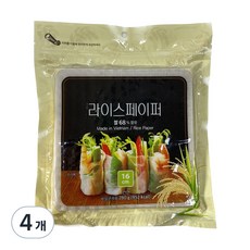 사각 라이스페이퍼, 280g, 4개