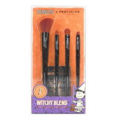 PROFUSION X PEANUTS 歡樂萬聖刷具組, Witchy Blend 4件眼部和麵部刷具組, 史努比, 1組