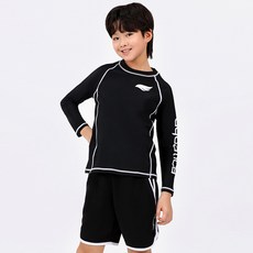 아쿠아티카 아동용 래쉬가드 AQA351 + 트렁크 반바지 세트