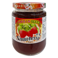 大倫食品 大湖莓之鄉 天然原味草莓醬, 280公克, 不含人工色素及防腐劑, 280g, 1罐