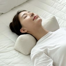 누아 메밀 베개, 화이트, 1개