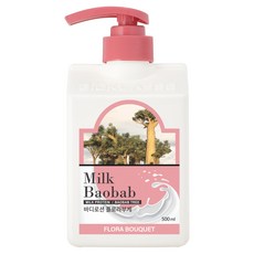 밀크바오밥 바디로션 플로라부케향, 500ml, 1개
