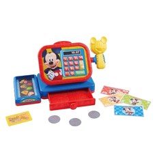 MICKEY MOUSE 米奇 Disney Junior 米奇聲效收銀機，逼真聲效，米奇語音，收銀抽屜可打開, 43527, 1組