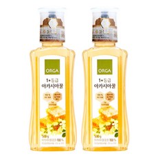 ORGA 1+ 級洋槐蜜, 500g, 2瓶
