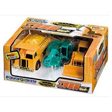 MARUKA 迴力車 Drive Town 3 in 1工程車組, 187142, 1組