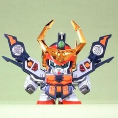 BANDAI SD鋼彈 BB戰士 武神輝羅鋼篇組裝模型 獸破頑馱無, 1個