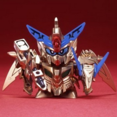 BANDAI SD鋼彈 CB戰士 09 隊長NEO鋼彈 組裝模型, 1個