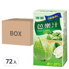 波蜜 含維他命C 芭樂汁 300毫升 24入, 300ml, 72入
