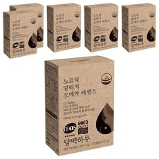 담백하루 노르딕 알티지 오메가 에센스 32.61g, 30정, 6개