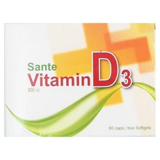 善得 維生素D3 800IU, 60粒軟膠囊, 60顆, 1盒