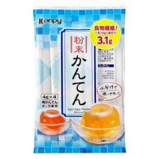 Kanpy 加藤產業 寒天粉, 4g x 4包, 食物纖維, 小分裝, 16g, 1袋