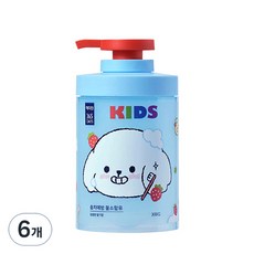 메디안 365DAYS 스텝3 충치박사 불소 어린이펌핑치약, 300g, 6개