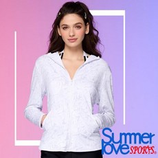 Summer love 夏之戀 女款連帽外套, 聚酯纖維83% 彈性纖維17%, M, C2472397102
