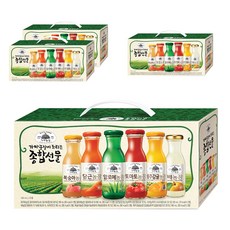 가야농장 주스 종합선물세트, 180ml, 4세트