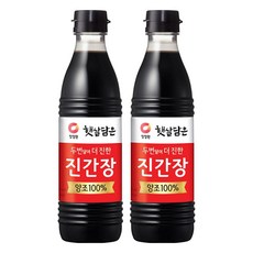 햇살담은 두번 달여 더 진한 진간장, 500ml, 2개