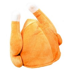 整隻雞帽子, 棕色, 1個