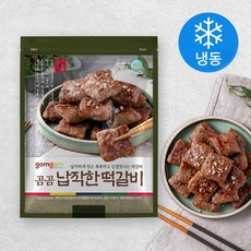 냉동식품-추천-곰곰 납작한 떡갈비 (냉동), 1000g, 1개
