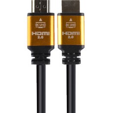 포엘지 HDMI 2.0 케이블 골드, 1개, 1.8m