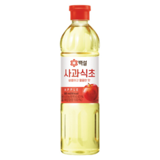 백설 사과식초, 500ml, 1개